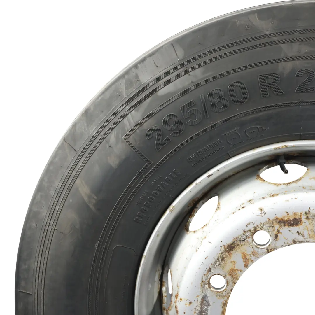 DAF Opona Barum BF200R 295/80 Felga Stalowa 22,5" 8.25J 17042804 - SKU BTRW-2 - Numer Części BTRW