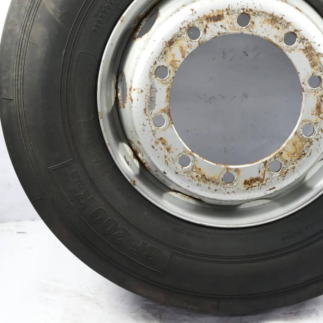 DAF Tyre Barum BF200R 295/80 Steel Wheel 22.5" 8.25J 17042804 - SKU BTRW-2 - Part number BTRW