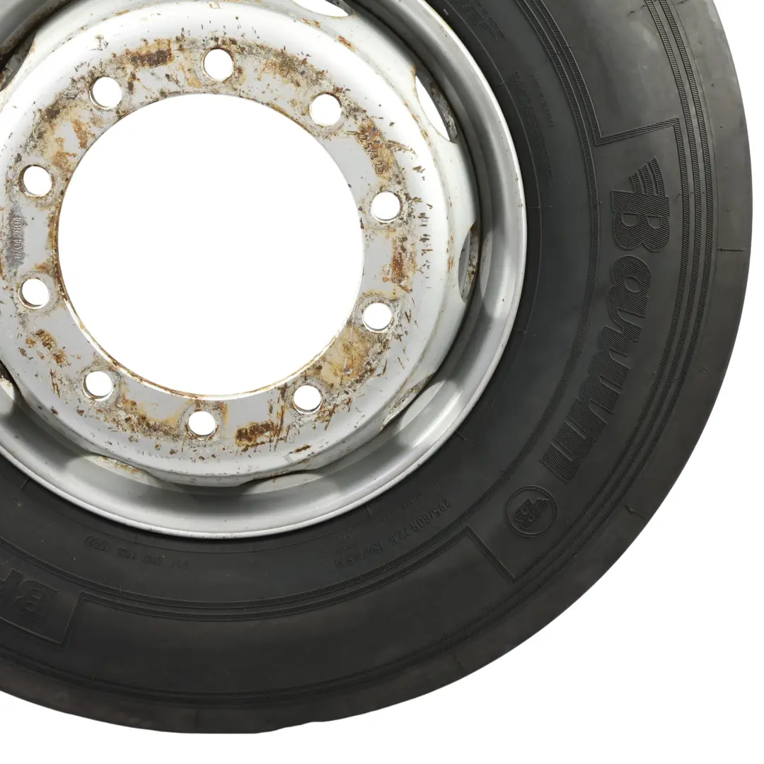 DAF Opona Barum BF200R 295/80 Felga Stalowa 22,5" 8.25J 17042804 - SKU BTRW-2 - Numer Części BTRW