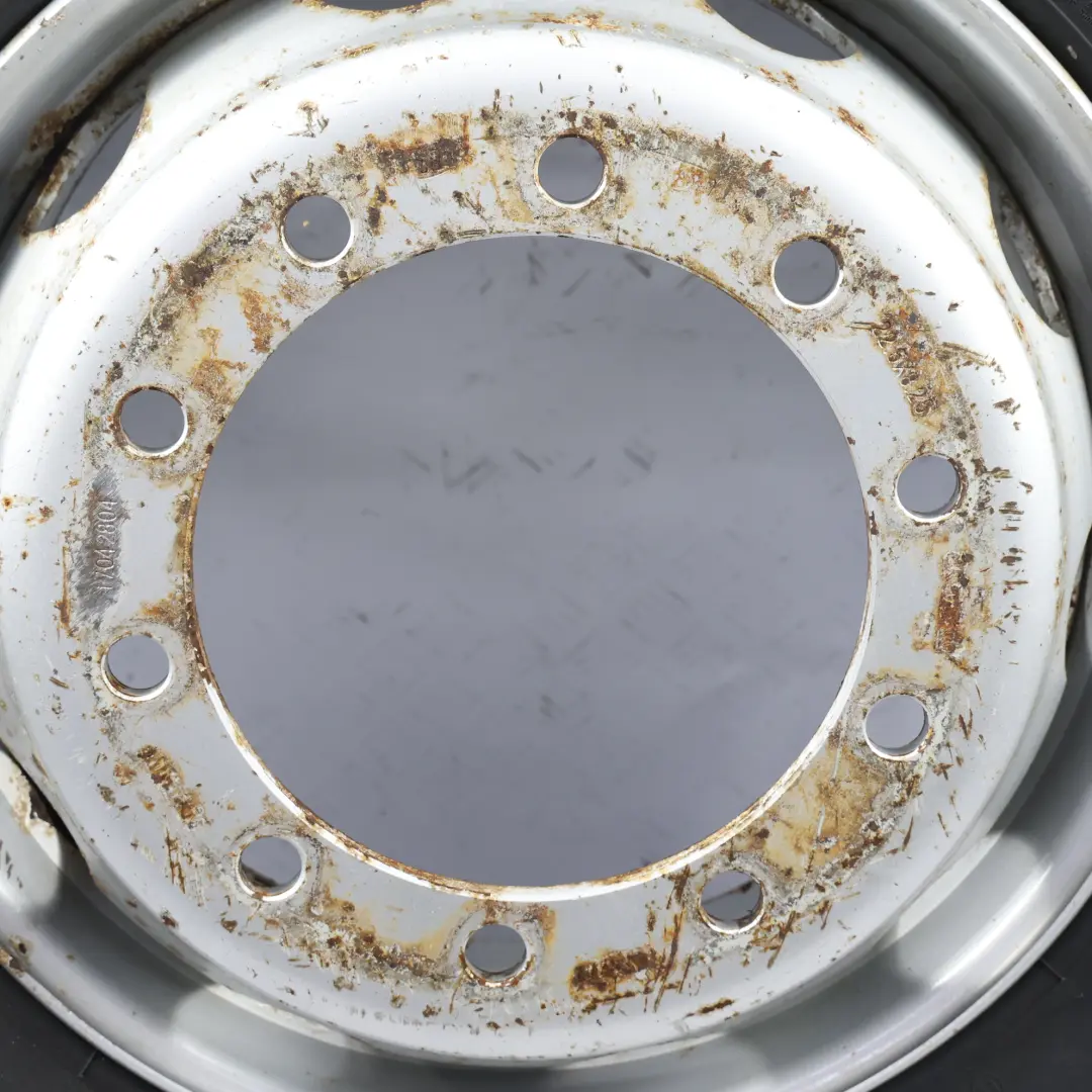 Tyre Barum BF200R 295/80 Steel Wheel 22.5" 8.25J 17042804 to DAF with Part number BTRW DAF Tyre Barum BF200R 295/80 Steel Wheel 22.5" 8.25J 17042804 - SKU BTRW-2 - Part number BTRW