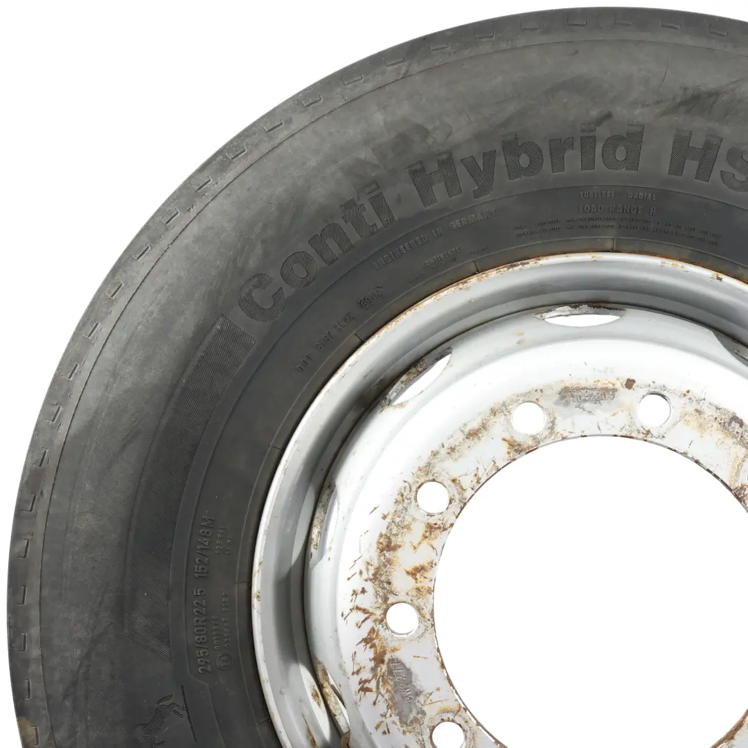DAF Opona Continental Conti Hybrid HS3 295/80 Felga Stalowa 22,5" 8.25J - SKU BTRW-3 - Numer Części BTRW