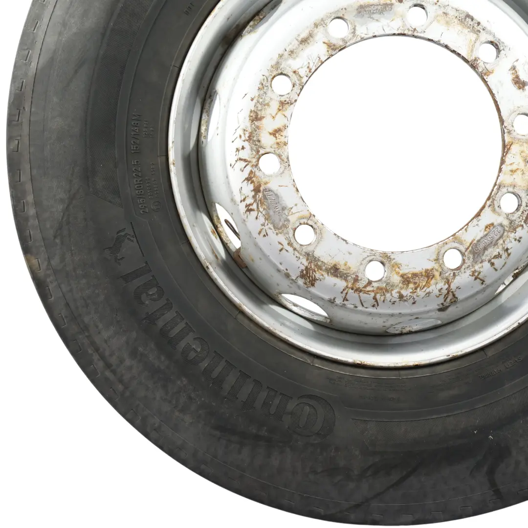 DAF Opona Continental Conti Hybrid HS3 295/80 Felga Stalowa 22,5" 8.25J - SKU BTRW-3 - Numer Części BTRW