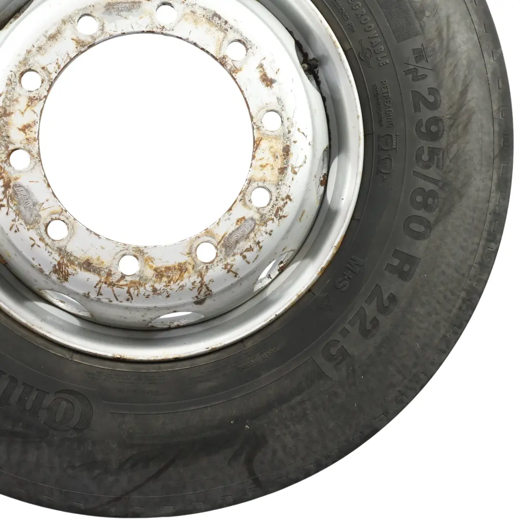 Tyre Continental Conti Hybrid HS3 295/80 Steel Wheel 22.5" 8.25J BW2277 to DAF with Part number BTRW DAF Tyre Continental Conti Hybrid HS3 295/80 Steel Wheel 22.5" 8.25J BW2277 - SKU BTRW-3 - Part number BTRW