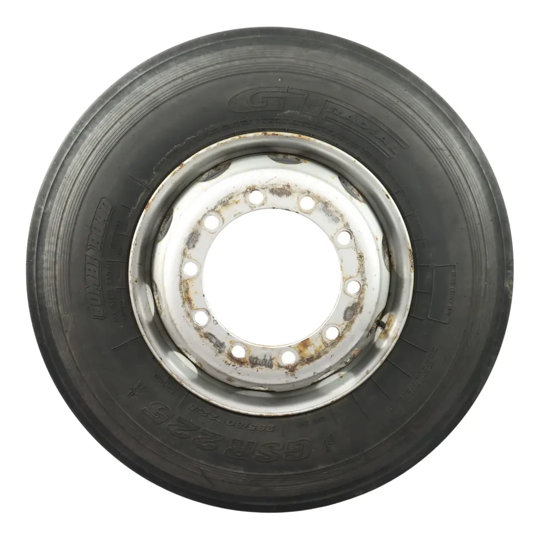 Opona GT Radial GSR225 295/80 Felga Stalowa 22,5" 8.25J BW2277 do DAF o numerze BTRW DAF Opona GT Radial GSR225 295/80 Felga Stalowa 22,5" 8.25J BW2277 - SKU BTRW-4 - Numer Części BTRW