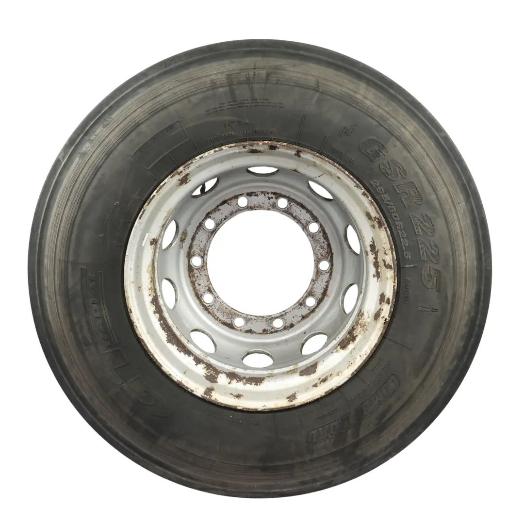 DAF Opona GT Radial GSR225 295/80 Felga Stalowa 22,5" 8.25J BW2277 - SKU BTRW-4 - Numer Części BTRW