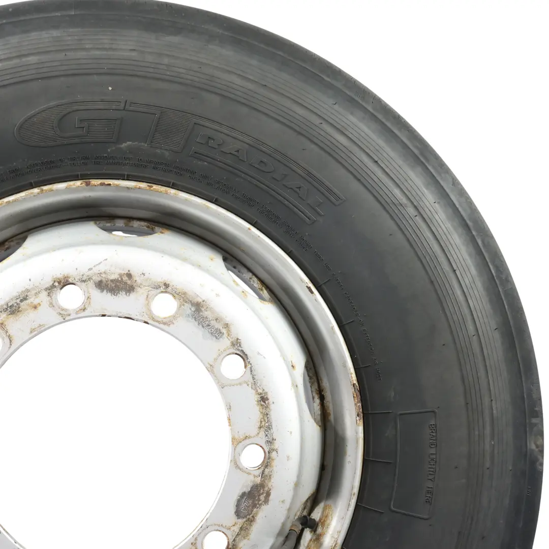 Opona GT Radial GSR225 295/80 Felga Stalowa 22,5" 8.25J BW2277 do DAF o numerze BTRW DAF Opona GT Radial GSR225 295/80 Felga Stalowa 22,5" 8.25J BW2277 - SKU BTRW-4 - Numer Części BTRW
