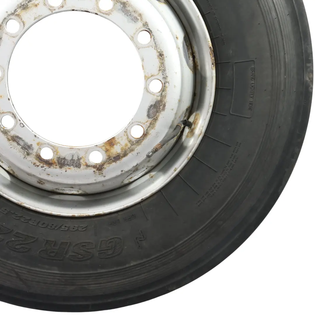 Opona GT Radial GSR225 295/80 Felga Stalowa 22,5" 8.25J BW2277 do DAF o numerze BTRW DAF Opona GT Radial GSR225 295/80 Felga Stalowa 22,5" 8.25J BW2277 - SKU BTRW-4 - Numer Części BTRW