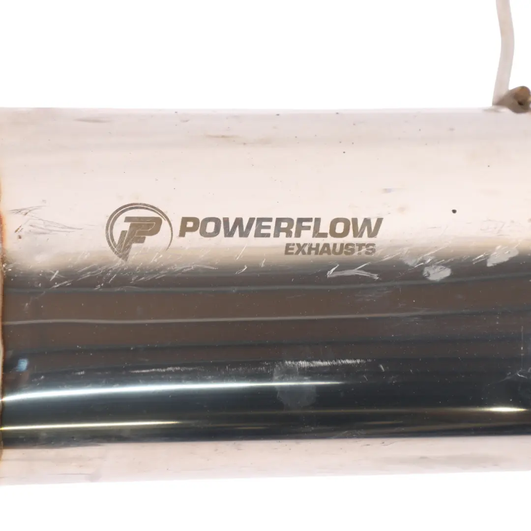 Mk6 GTI Exhaust System Powerflow Rear Back Box Double Pipe 2.0 TFSI to VW Golf with Part number CCZB-EXHAUST VW Golf Mk6 GTI Exhaust System Powerflow Rear Back Box Double Pipe 2.0 TFSI - SKU CCZB-EXHAUST - Part number CCZB-EXHAUST