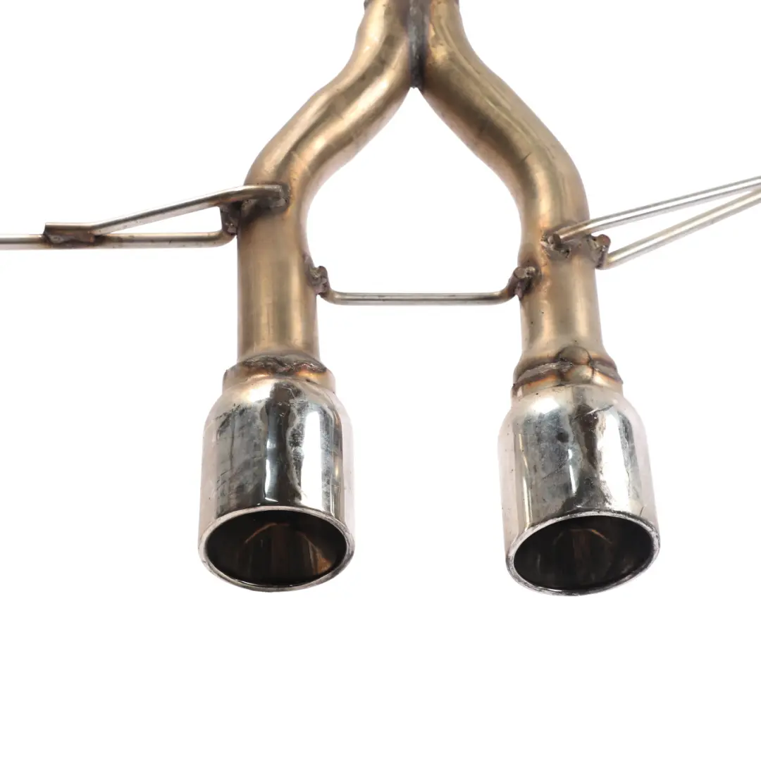 Mk6 GTI Exhaust System Powerflow Rear Back Box Double Pipe 2.0 TFSI to VW Golf with Part number CCZB-EXHAUST VW Golf Mk6 GTI Exhaust System Powerflow Rear Back Box Double Pipe 2.0 TFSI - SKU CCZB-EXHAUST - Part number CCZB-EXHAUST