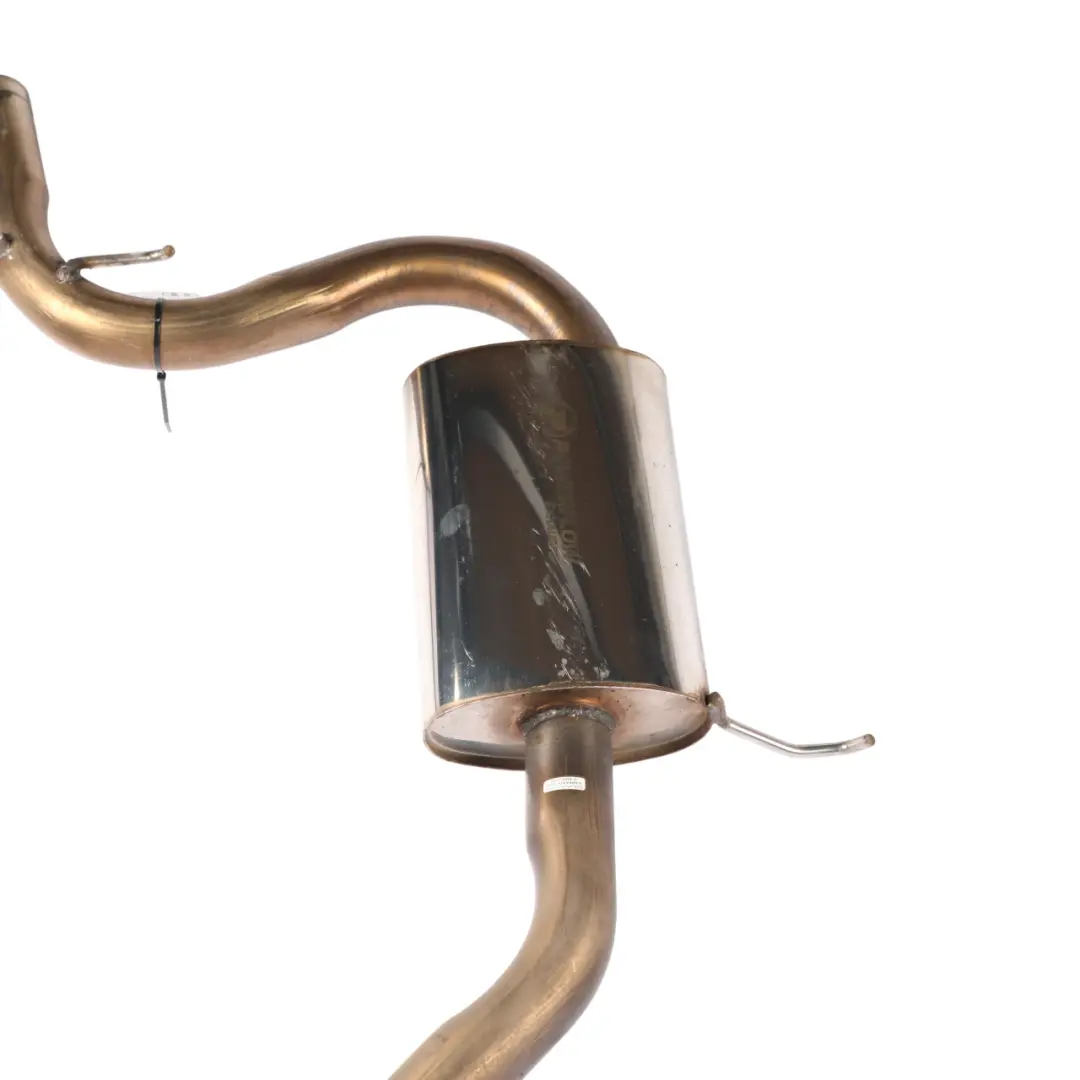 Mk6 GTI Exhaust System Powerflow Rear Back Box Double Pipe 2.0 TFSI to VW Golf with Part number CCZB-EXHAUST VW Golf Mk6 GTI Exhaust System Powerflow Rear Back Box Double Pipe 2.0 TFSI - SKU CCZB-EXHAUST - Part number CCZB-EXHAUST