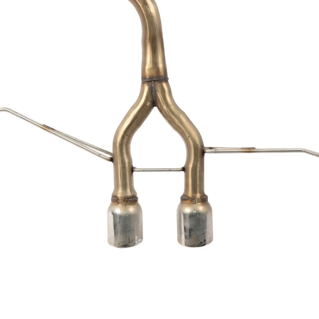 Mk6 GTI Exhaust System Powerflow Rear Back Box Double Pipe 2.0 TFSI to VW Golf with Part number CCZB-EXHAUST VW Golf Mk6 GTI Exhaust System Powerflow Rear Back Box Double Pipe 2.0 TFSI - SKU CCZB-EXHAUST - Part number CCZB-EXHAUST