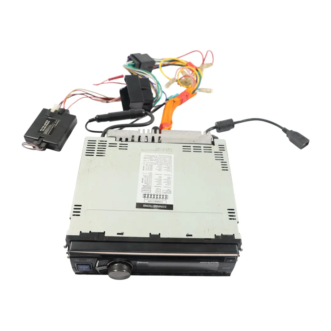 MP3 AUX Bluetooth Radio Coche para Alpine CD con número de pieza CDE-136BT Alpine CD MP3 AUX Bluetooth Radio Coche - SKU CDE-136BT - Número de pieza CDE-136BT