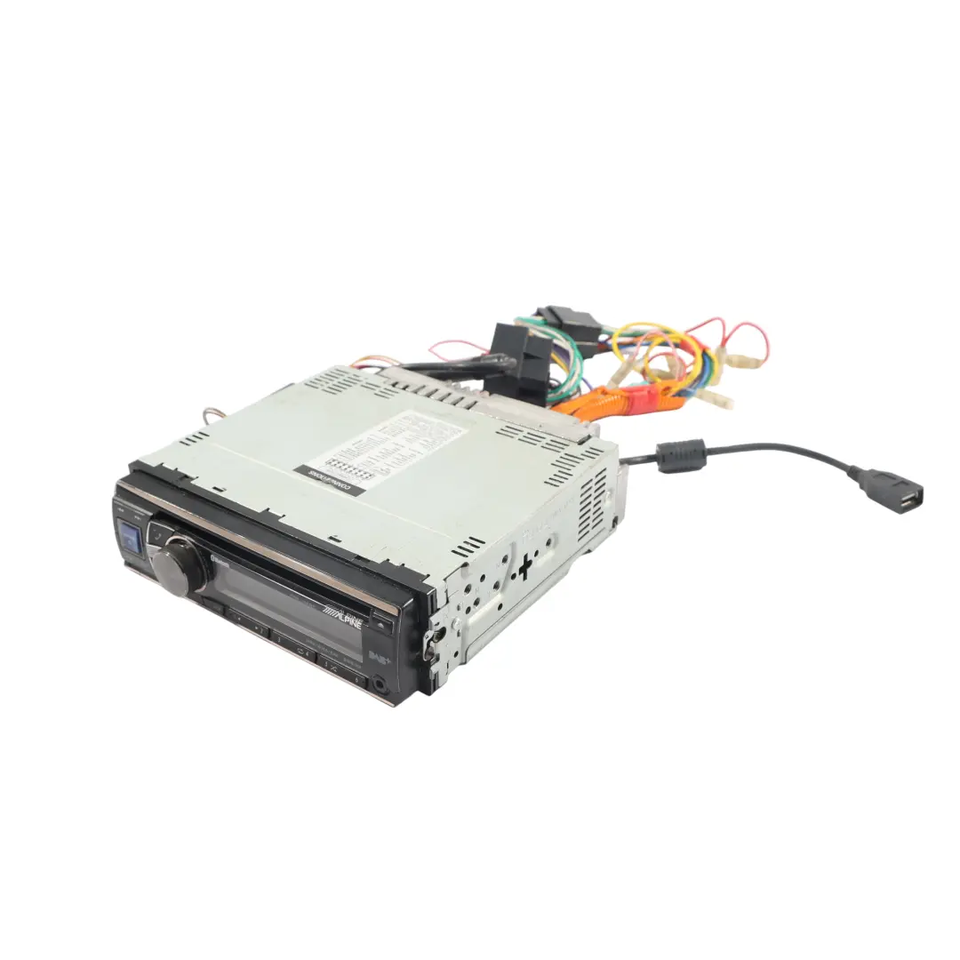 Genuine Alpine CD MP3 AUX Bluetooth Car Radio Audio Media Player to with Part number CDE-136BT Genuine Alpine CD MP3 AUX Bluetooth Car Radio Audio Media Player - SKU CDE-136BT - Part number CDE-136BT