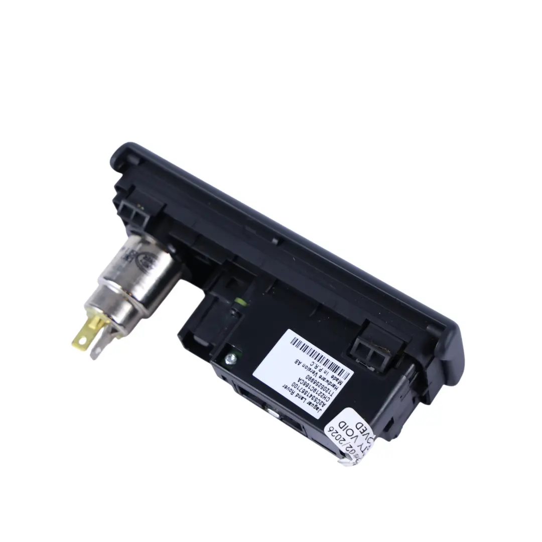 USB Aux Lighter Input Socket Panel to Land Rover Discovery 4 L319 with Part number CH22-19C166-CA Land Rover Discovery 4 L319 USB Aux Lighter Input Socket Panel - SKU CH22-19C166-CA - Part number CH22-19C166-CA