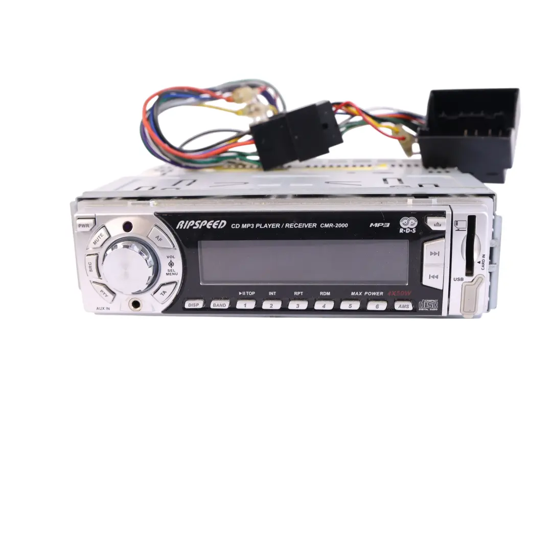  Ripspeed Radio CD Lettore MP3 AUX USB Lettore Di Schede SD 4X50W - SKU CMR-2000 - Numero di parte CMR-2000