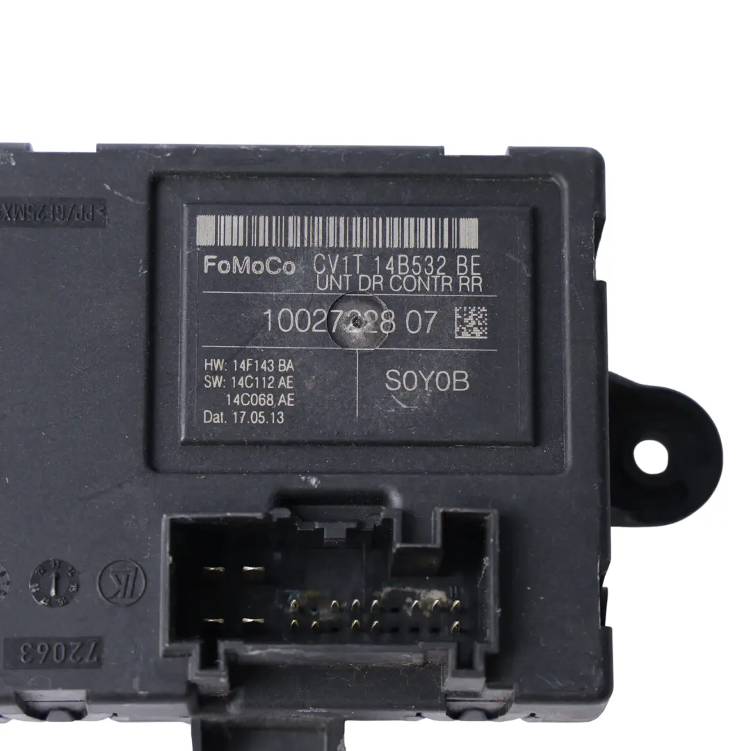 Módulo De Control De Puerta Trasera Izquierda Derecha para Ford B-Max con número de pieza CV1T-14B532-BE Ford B-Max Módulo De Control De Puerta Trasera Izquierda Derecha - SKU CV1T-14B532-BE - Número de pieza CV1T-14B532-BE