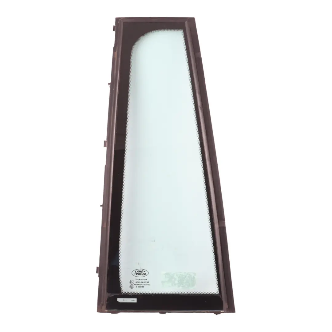 Mk3 L322 Rear Door Quarter Glass Right O/S Green AS2 to Range Rover with Part number CVB000081 Range Rover Mk3 L322 Rear Door Quarter Glass Right O/S Green AS2 - SKU CVB000081 - Part number CVB000081