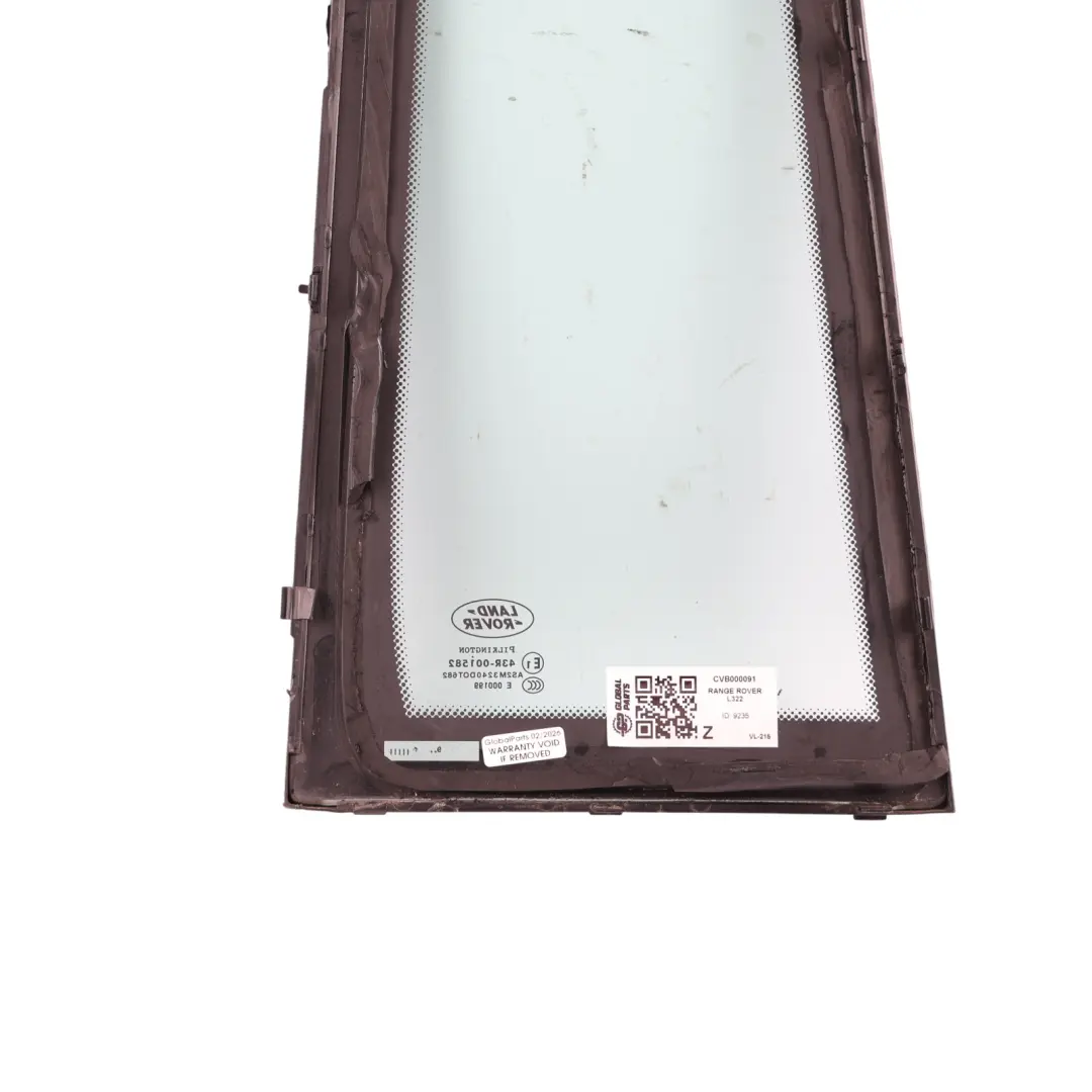 Land Rover Range Rover L322 Door Window Glass Green Rear Left N/S - SKU CVB000091 - Part number CVB000091