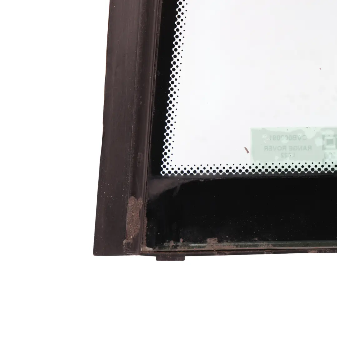Door Window Glass Green Rear Left N/S to Land Rover Range Rover L322 with Part number CVB000091 Land Rover Range Rover L322 Door Window Glass Green Rear Left N/S - SKU CVB000091 - Part number CVB000091