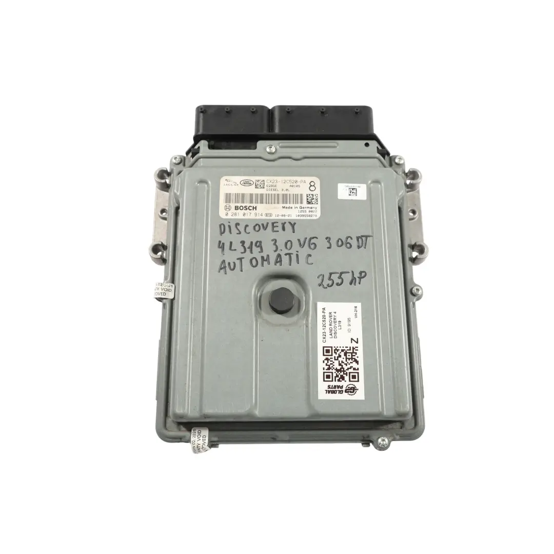 256HP ECU Control Motor Automático para Land Rover Discovery L319 3.0D con número de pieza CX2312C520PA Land Rover Discovery L319 3.0D 256HP ECU Control Motor Automático - SKU CX23-12C520-PA - Número de pieza CX2312C520PA