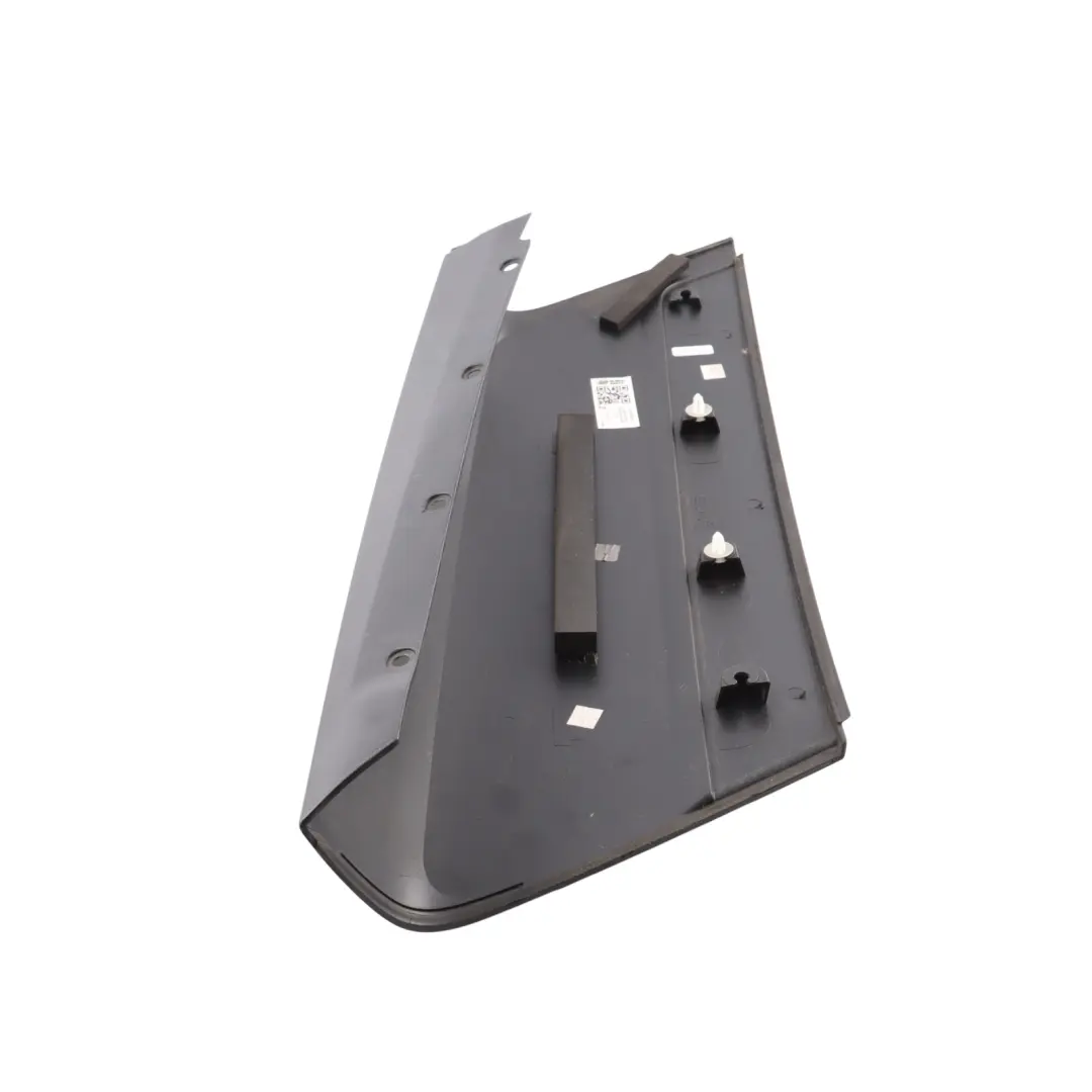 Range Rover L322 Rear D-Pillar Cover Moulding Panel Black Left N/S - SKU DDH000093 - Part number DDH000093