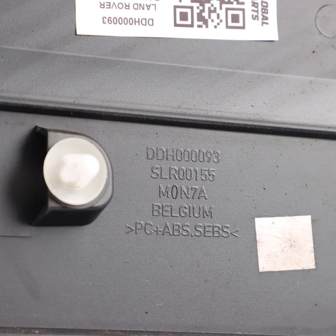 Range Rover L322 Rear D-Pillar Cover Moulding Panel Black Left N/S - SKU DDH000093 - Part number DDH000093