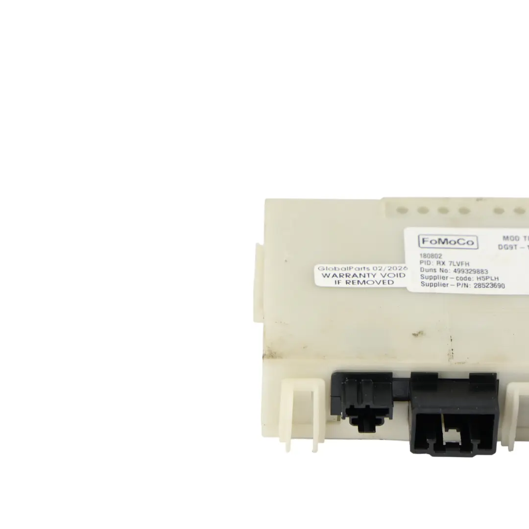 Ford Ranger Mk3 T6 Module Commande Remorque Barre Remorquage - SKU DG9T-19H517-AH - Numéro de pièce DG9T-19H517-AH