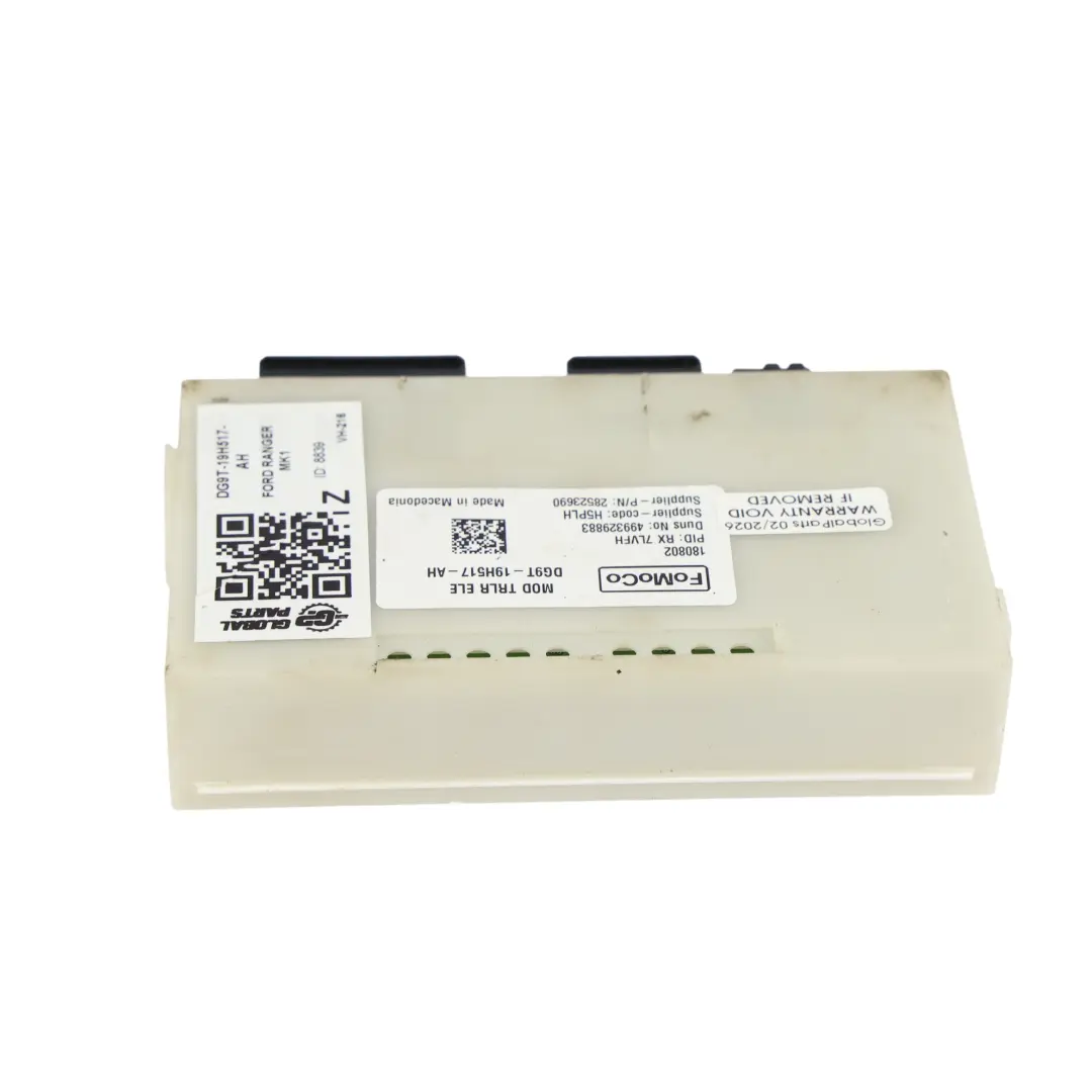 Ford Ranger Mk3 T6 Barra Di Traino Modulo Di Controllo Rimorchio - SKU DG9T-19H517-AH - Numero di parte DG9T-19H517-AH