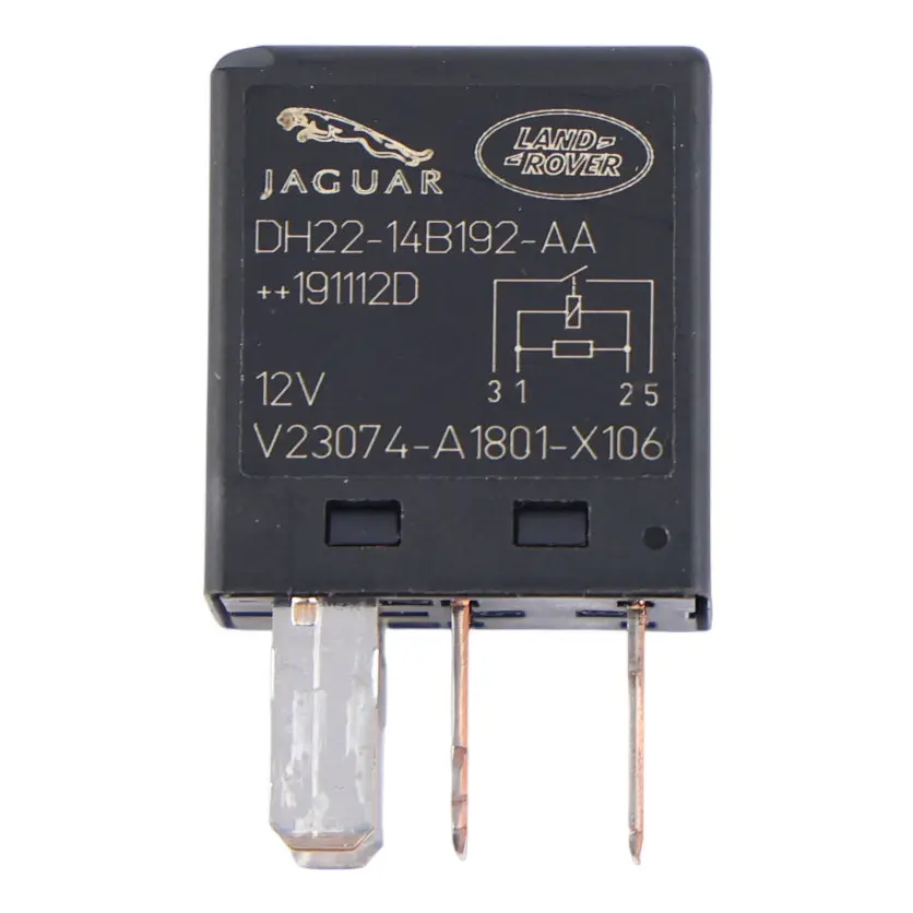 Land Rover Discovery Sport L550 Relais 4-Pin 20A 12V Schwarz DH22-14B192-AA