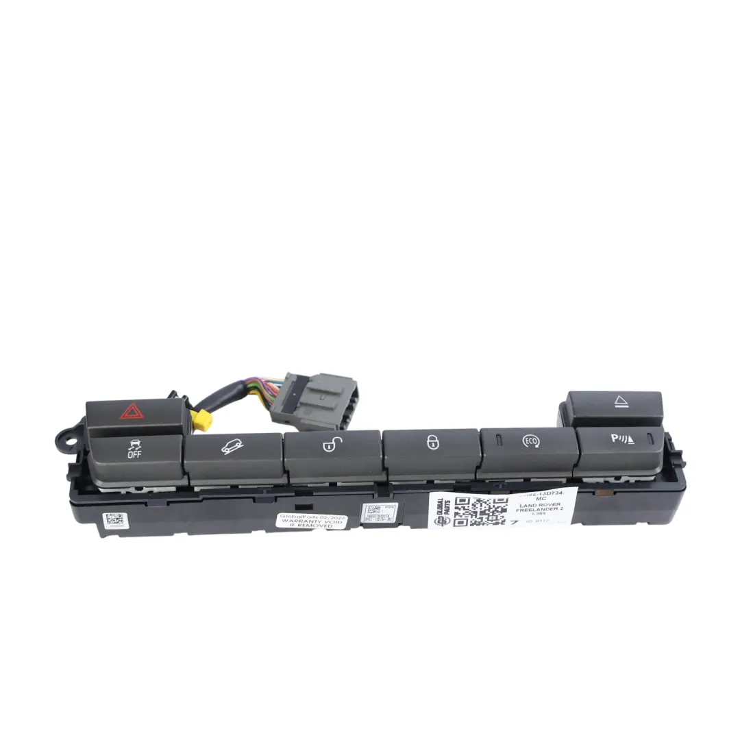 Land Rover Freelander 2 L359 Przełączniki Konsoli Środkowej - SKU DH52-13D734-MC - Numer Części DH52-13D734-MC