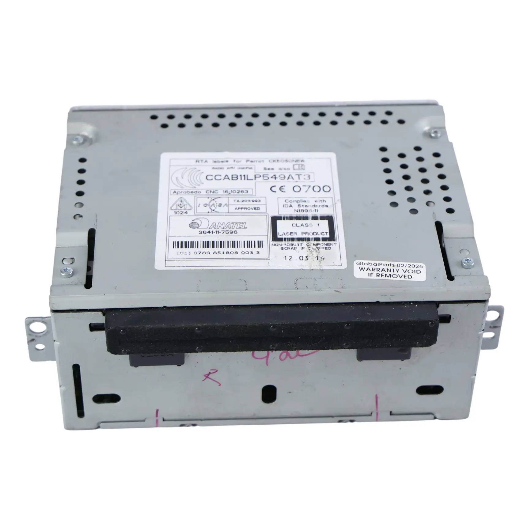 Land Rover Freelander 2 L359 Autoradio DAB Avec Lecteur CD DH52-18C815-BC