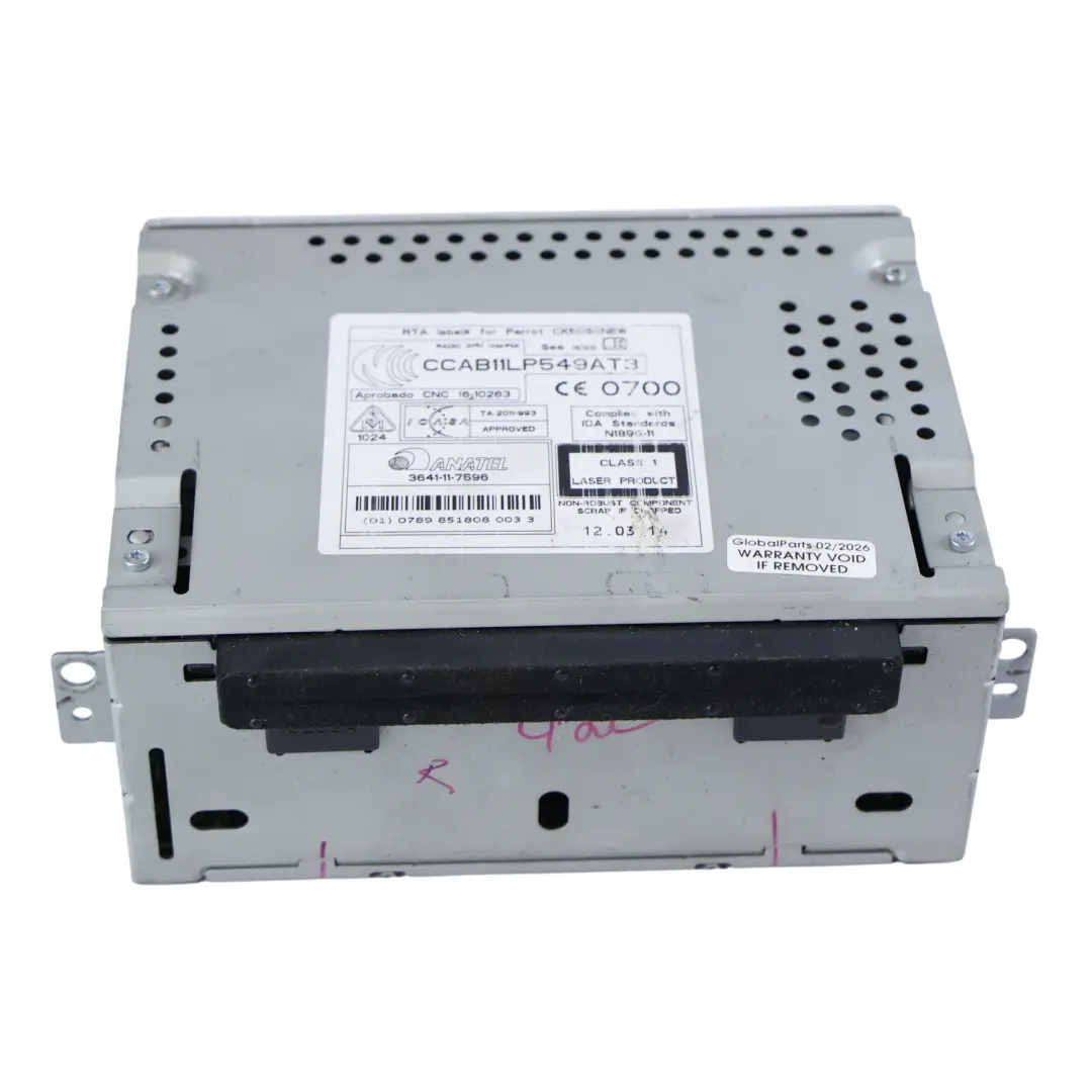 Unidad Principal Radio DAB CD para Land Rover Freelander 2 L359 con número de pieza DH52-18C815-BC Land Rover Freelander 2 L359 Unidad Principal Radio DAB CD - SKU DH52-18C815-BC - Número de pieza DH52-18C815-BC