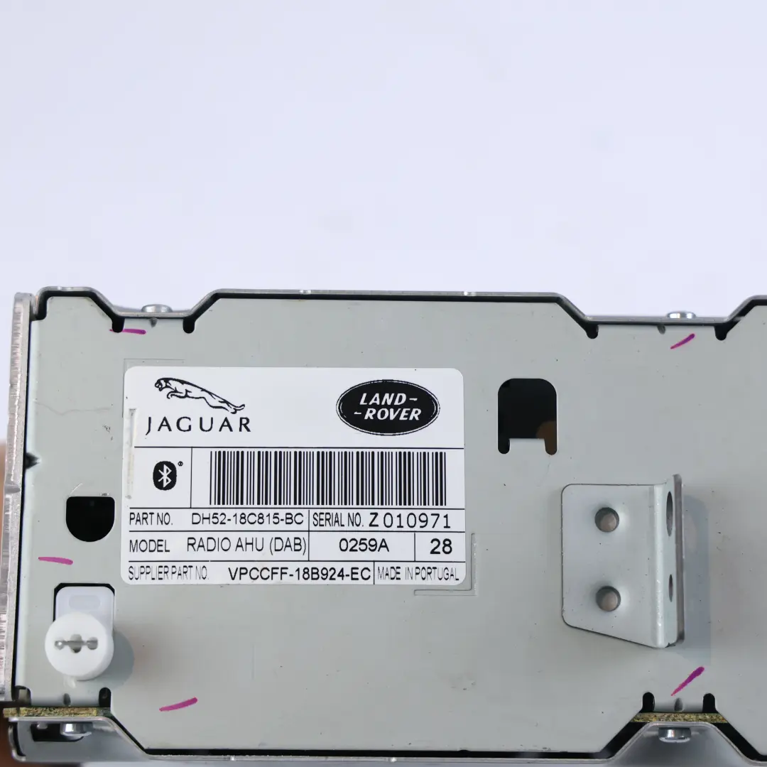 Land Rover Freelander 2 L359 Unidad Principal Radio DAB CD - SKU DH52-18C815-BC - Número de pieza DH52-18C815-BC