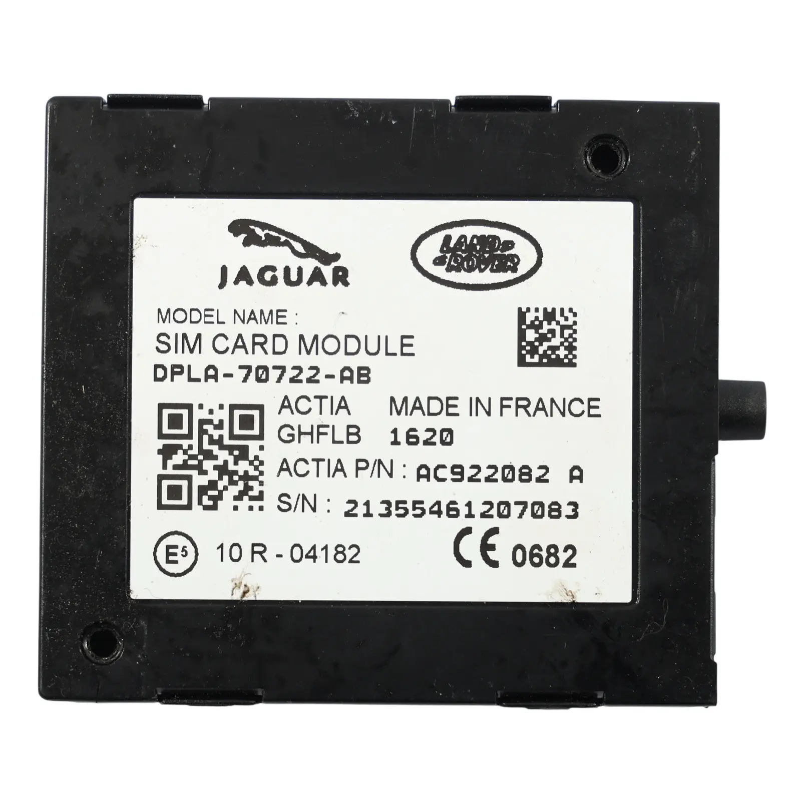 Land Rover Discovery Sport L550 Sim Card Lector Módulo Unidad ECU DPLA-70722-AB