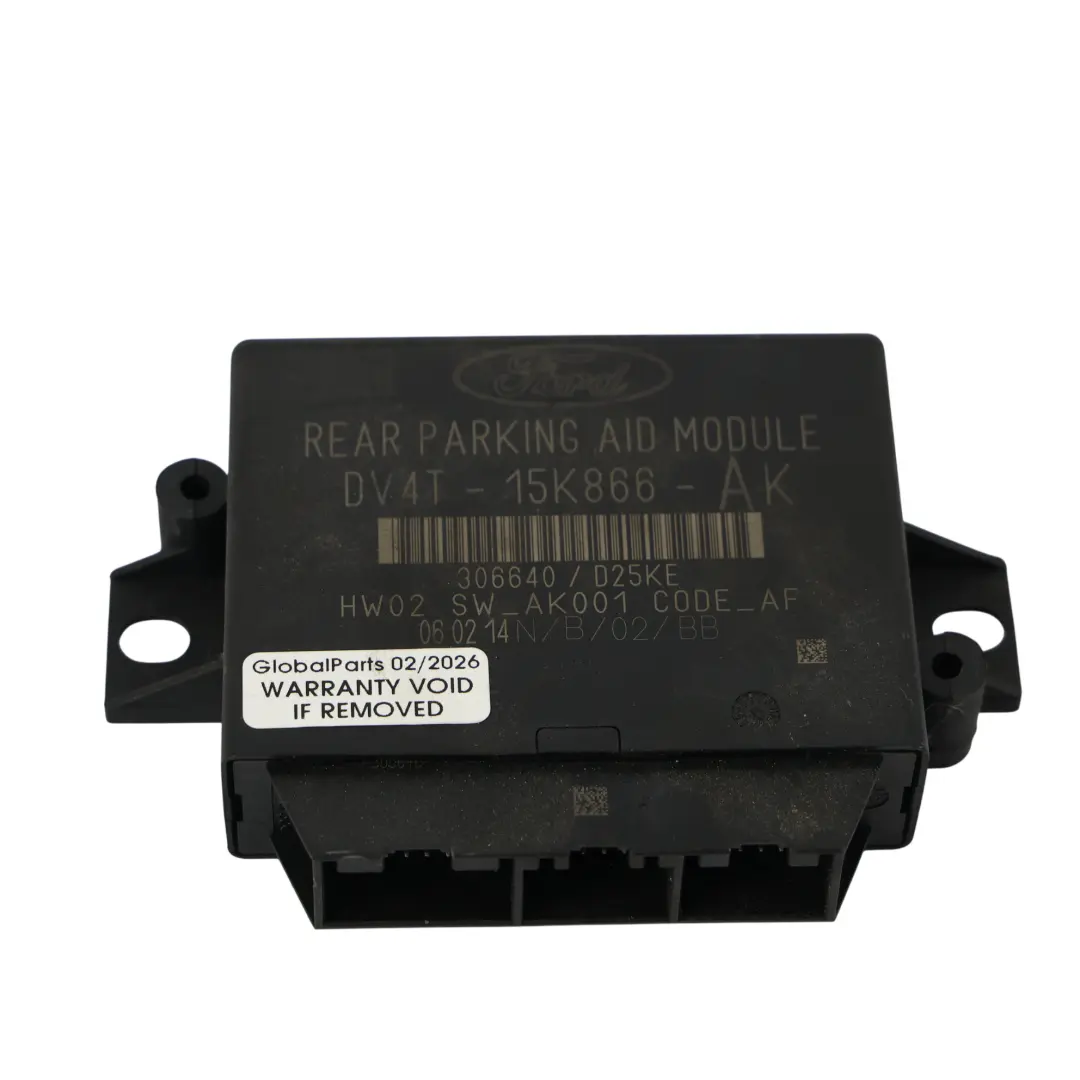 Mk3 PDC Parking Sensor Control Unit Module to Ford Focus with Part number DV4T-15K866-AK Ford Focus Mk3 PDC Parking Sensor Control Unit Module - SKU DV4T-15K866-AK - Part number DV4T-15K866-AK