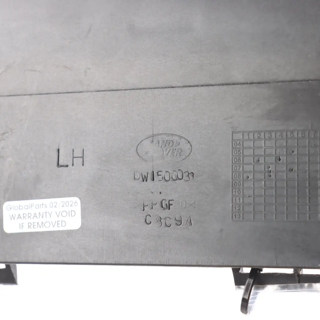 Bettery Box Cover Support Tray Left N/S to Range Rover Sport L320 with Part number DWI500033 Range Rover Sport L320 Bettery Box Cover Support Tray Left N/S - SKU DWI500033 - Part number DWI500033