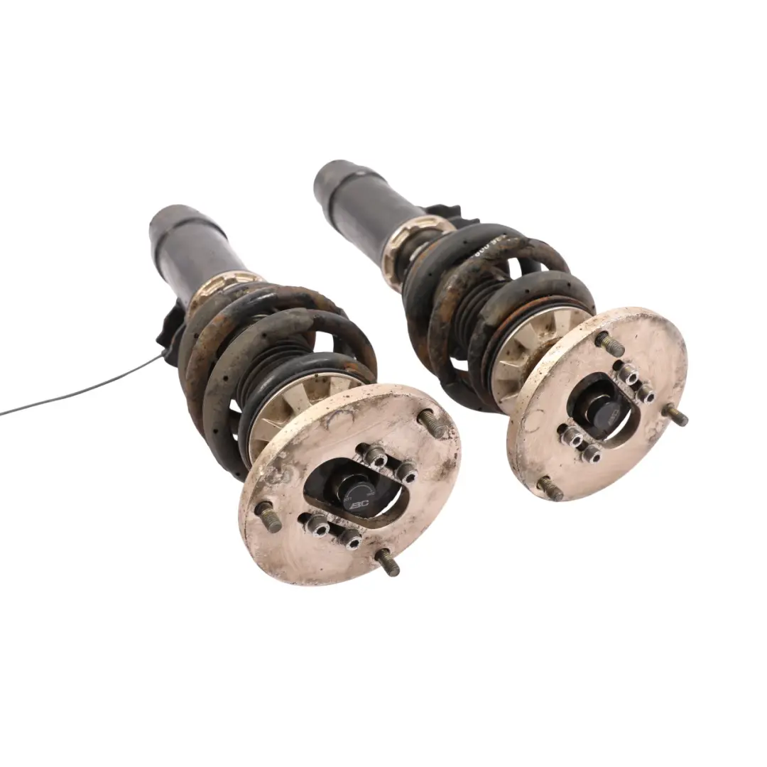 BMW E82 BC Racing I-11 Spring Strut Suspension Shock Set Front Left Right N/O/S - SKU E82-BC-RACING - Part number E82-BC-RACING
