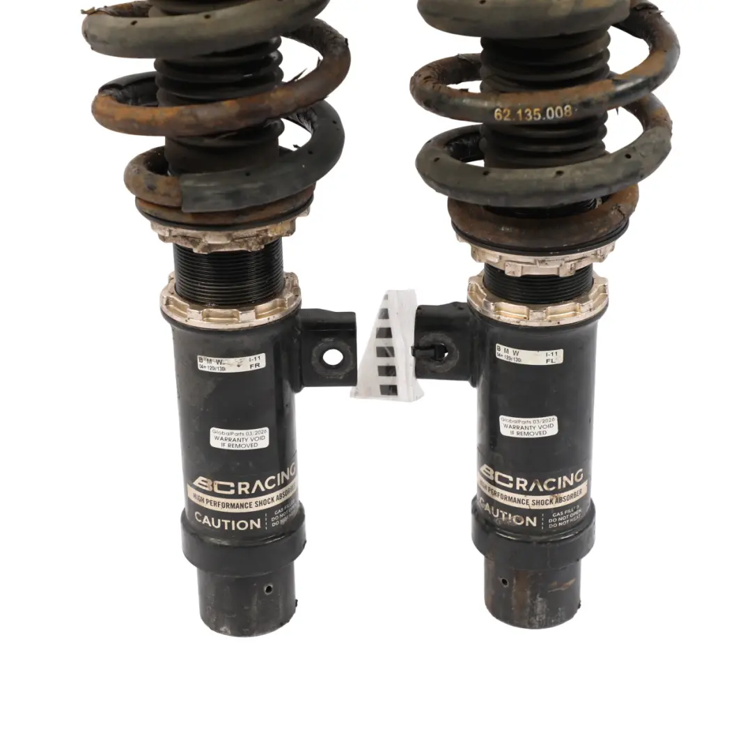 I-11 Spring Strut Suspension Shock Set Front Left Right N/O/S to BMW E82 BC Racing with Part number E82-BC-RACING BMW E82 BC Racing I-11 Spring Strut Suspension Shock Set Front Left Right N/O/S - SKU E82-BC-RACING - Part number E82-BC-RACING