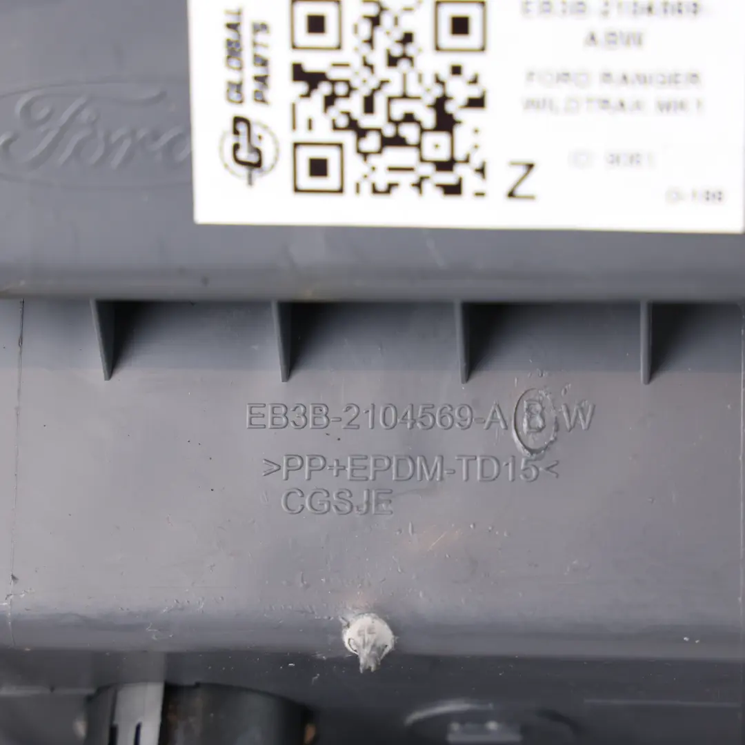 Ford Ranger Wildtrak Mk6 Consola 12V Enchufe Trasero Basalto - SKU EB3B-2104569-ABW - Número de pieza EB3B-2104569-ABW