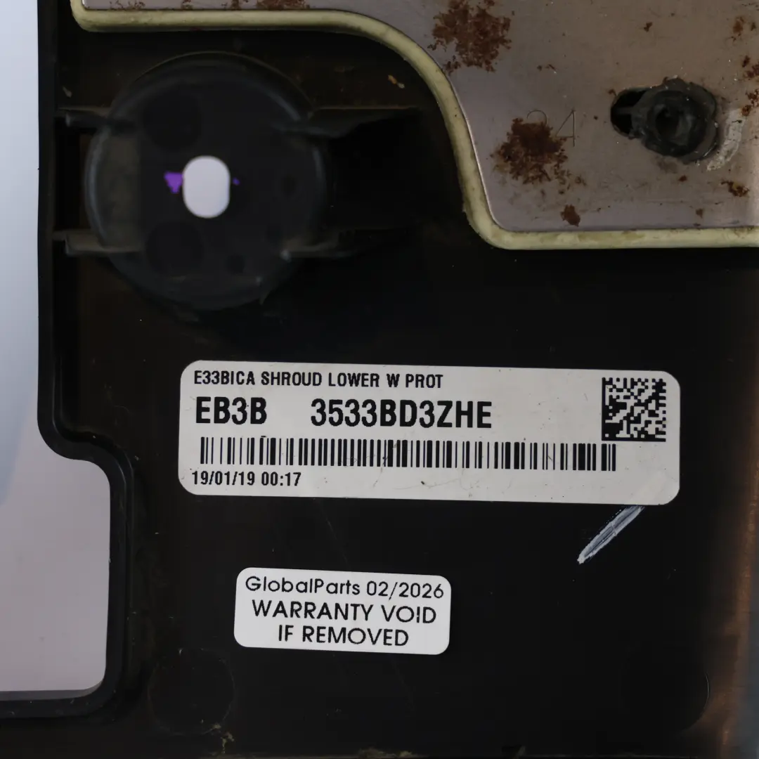 Mk3 T6 Osłona Kolumny Kierowniczej Dolna Czarna do Ford Ranger o numerze EB3B-3533-BD Ford Ranger Mk3 T6 Osłona Kolumny Kierowniczej Dolna Czarna - SKU EB3B-3533-BD - Numer Części EB3B-3533-BD
