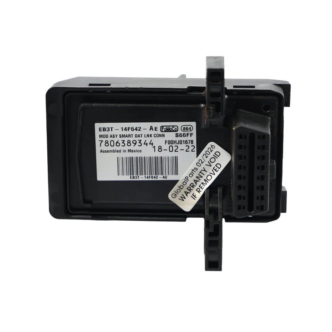 Mk1 TKE Smart Data Link OBD Module Control Unit to Ford Ranger with Part number EB3T-14F642-AE Ford Ranger Mk1 TKE Smart Data Link OBD Module Control Unit - SKU EB3T-14F642-AE - Part number EB3T-14F642-AE