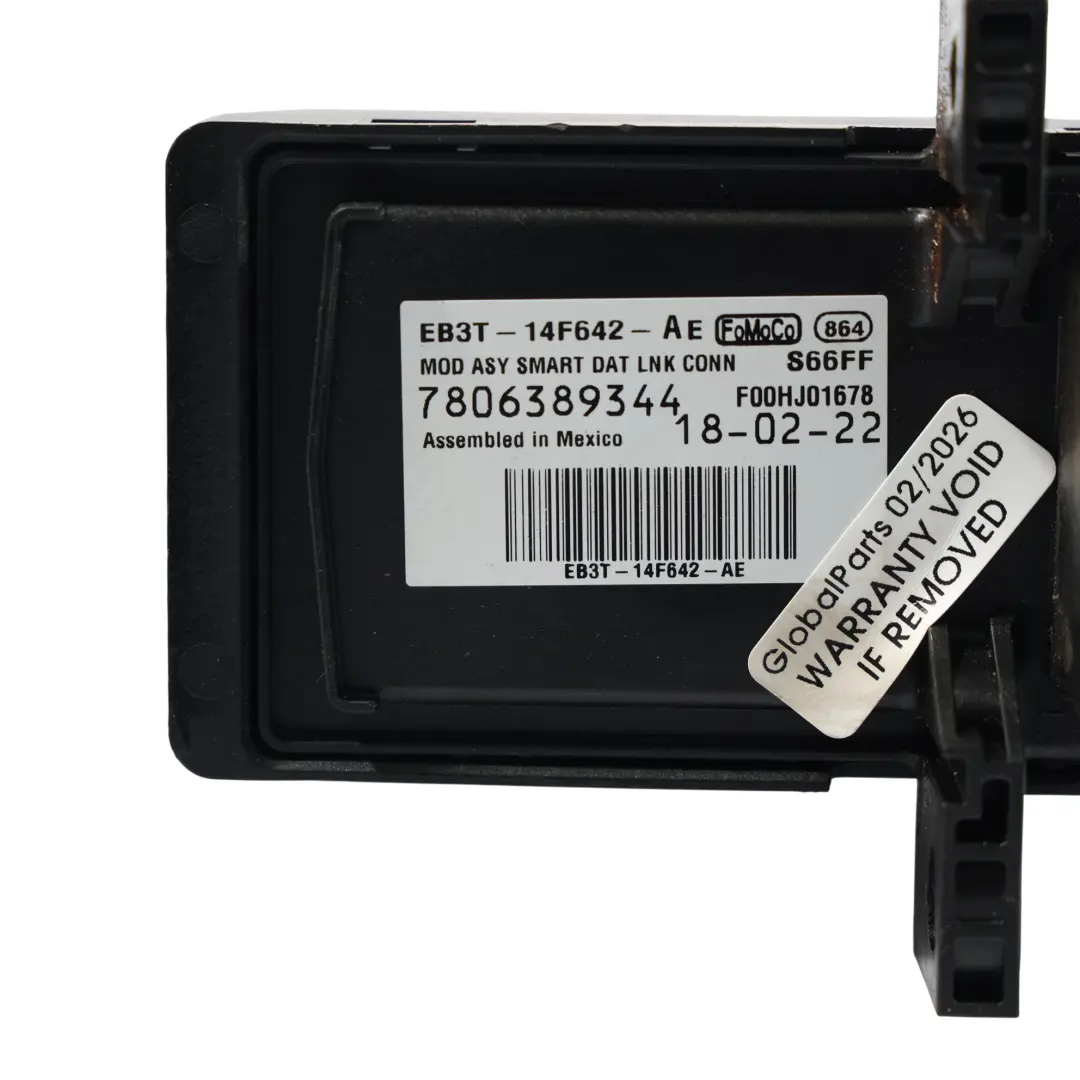 Ford Ranger Mk1 TKE Smart Data Link Módulo OBD Unidad Control - SKU EB3T-14F642-AE - Número de pieza EB3T-14F642-AE