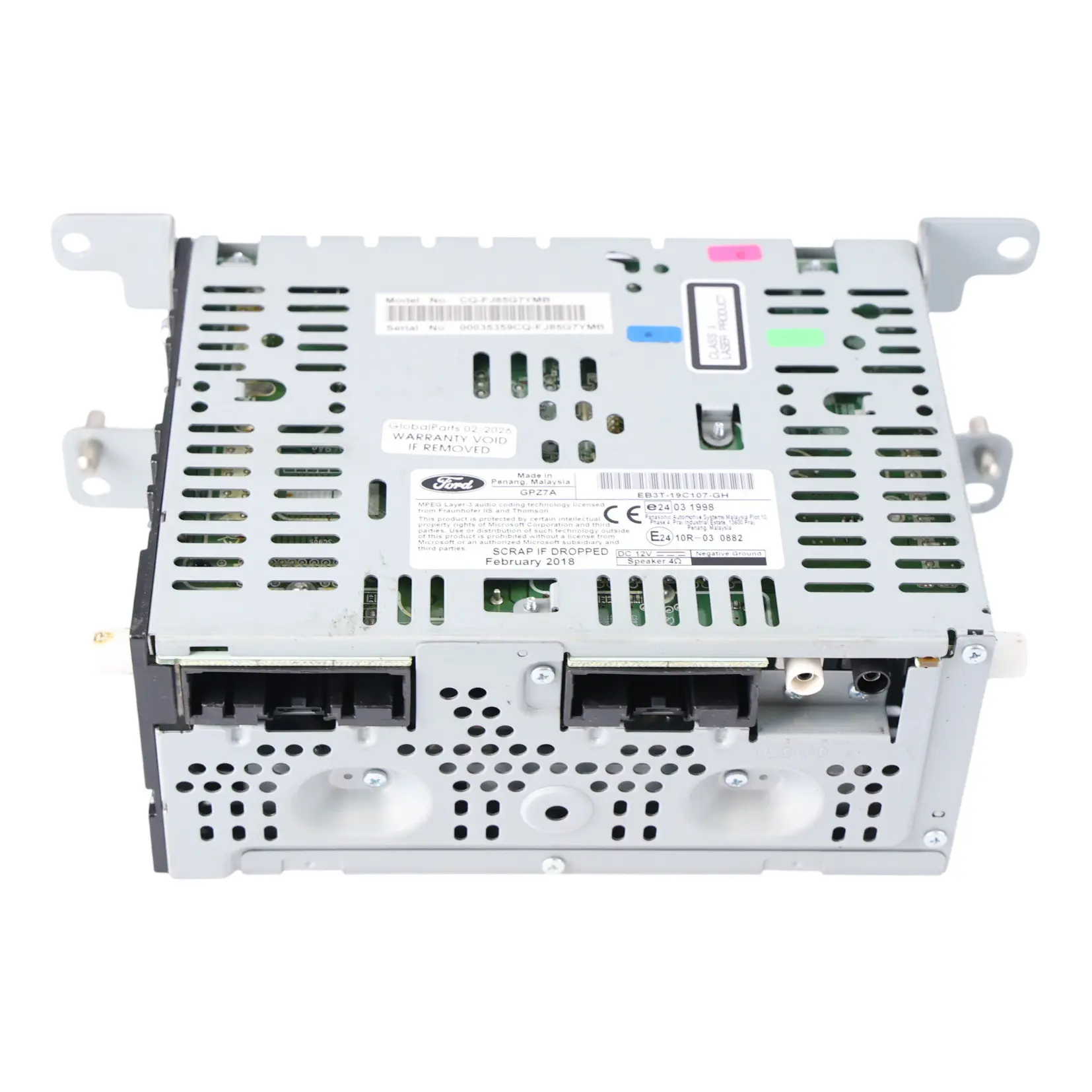 Ford Ranger Mk3 Autoradio CD Avec Commande GPS EB3T-19C107-GH