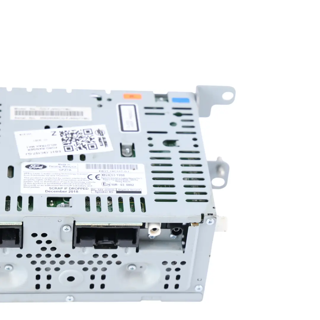 Ford Ranger Mk3 Radio Audio Sonido CD Unidad principal Navegación - SKU EB3T-19C107-GJ - Número de pieza EB3T-19C107-GJ