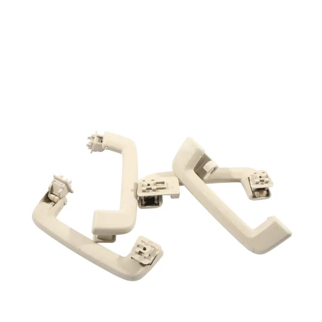Land Rover L320 Roof Grab Handle Front Rear Left Right N/O/S Ivory Set X4 - SKU EDN500120NUG - Part number EDN500120NUG