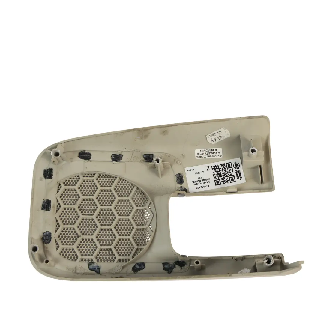 Griglia Altoparlante Scheda Porta Posteriore Destra per Range Rover L322 con numero di parte EIP500400 Range Rover L322 Griglia Altoparlante Scheda Porta Posteriore Destra - SKU EIP500400 - Numero di parte EIP500400