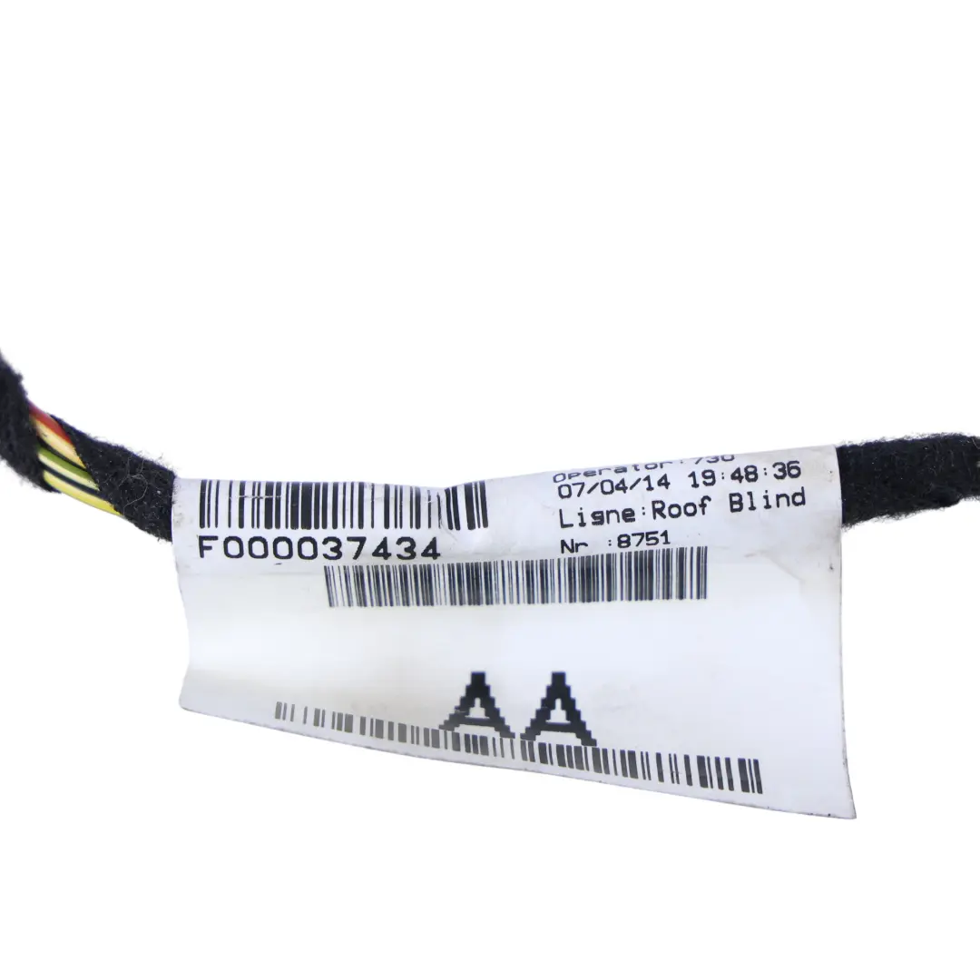 Range Rover Evoque L538 Faisceau Câbles Moteur Toit Ouvrant - SKU EJ32-15C670-AA - Numéro de pièce EJ32-15C670-AA