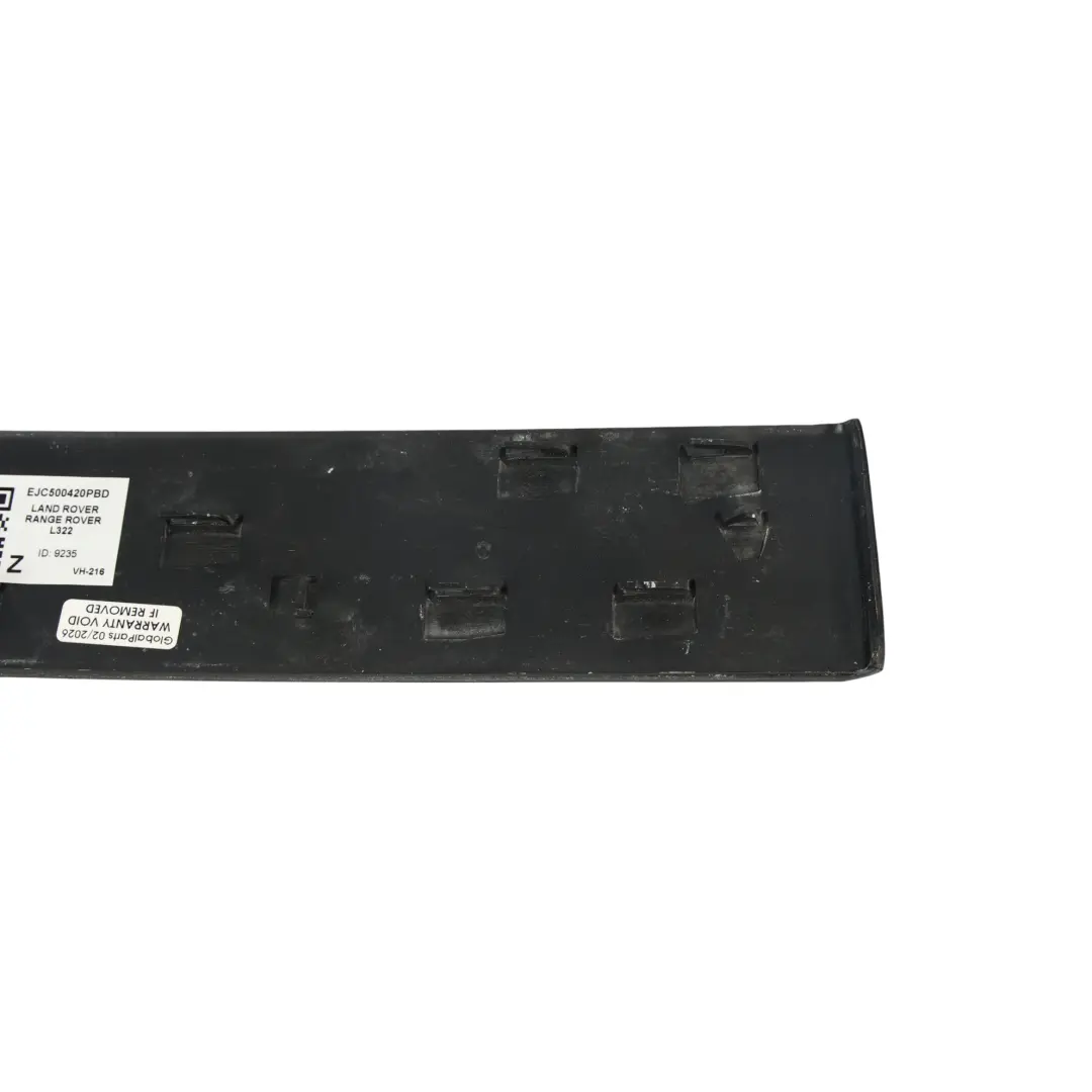 Range Rover L322 Door Card Trim Strip Black Front Rear Right O/S - SKU EJC500420PBD - Part number EJC500420PBD