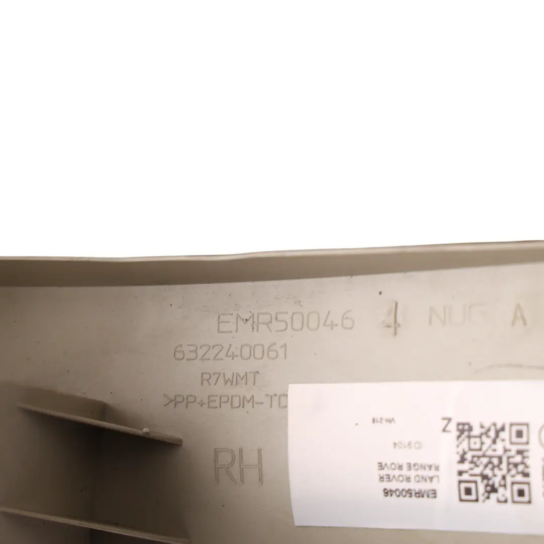 Pillar Trim Cover Rear Right O/S to Land Rover Sport L320 with Part number EMR50046 Land Rover Sport L320 Pillar Trim Cover Rear Right O/S - SKU EMR50046 - Part number EMR50046