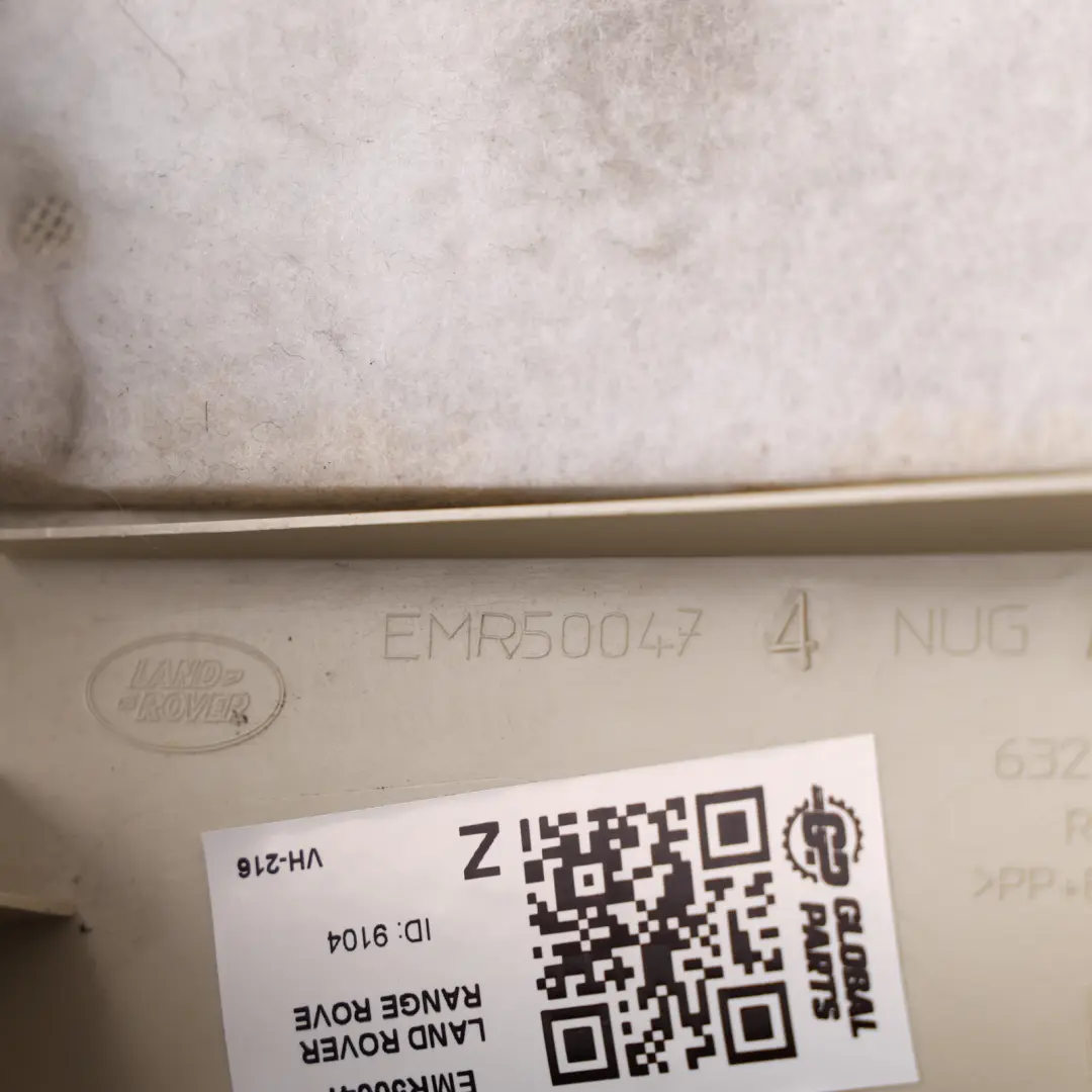 Pillar Trim Cover Upper Rear Left N/S to Land Rover Sport L320 with Part number EMR50047 Land Rover Sport L320 Pillar Trim Cover Upper Rear Left N/S - SKU EMR50047 - Part number EMR50047